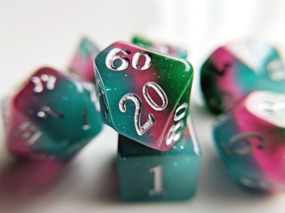 Littledragonco1's tweet photo. Elemental dice give away!!
How to enter?
Place a dice order on either https://t.co/Z1lQ3KlyGF or https://t.co/njQR0kRuUW
In the notes pick a number between 1-13 and I'll send you the corresponding set!!
#giveaway #dice #ttrpg #rpg #dnd #pathfinde #elemental #resin https://t.co/f26IJMALhe