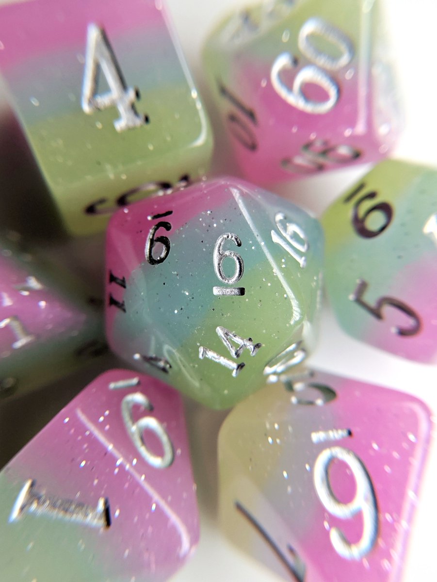Littledragonco1's tweet photo. Elemental dice give away!!
How to enter?
Place a dice order on either https://t.co/Z1lQ3KlyGF or https://t.co/njQR0kRuUW
In the notes pick a number between 1-13 and I'll send you the corresponding set!!
#giveaway #dice #ttrpg #rpg #dnd #pathfinde #elemental #resin https://t.co/f26IJMALhe