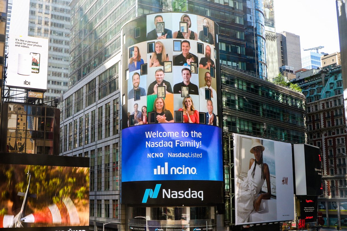 ncino's tweet photo. Shout out to these Year One employees, who believed in our vision from the very first year! 👏🏽👏🏾👏🏿👏🏼 #ncinoIPO https://t.co/GxcBCZfkvn