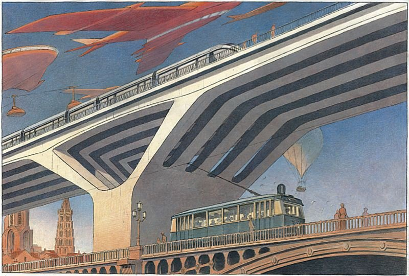 lavidaenvinetas's tweet photo. François Schuiten https://t.co/FULCLkJrNg