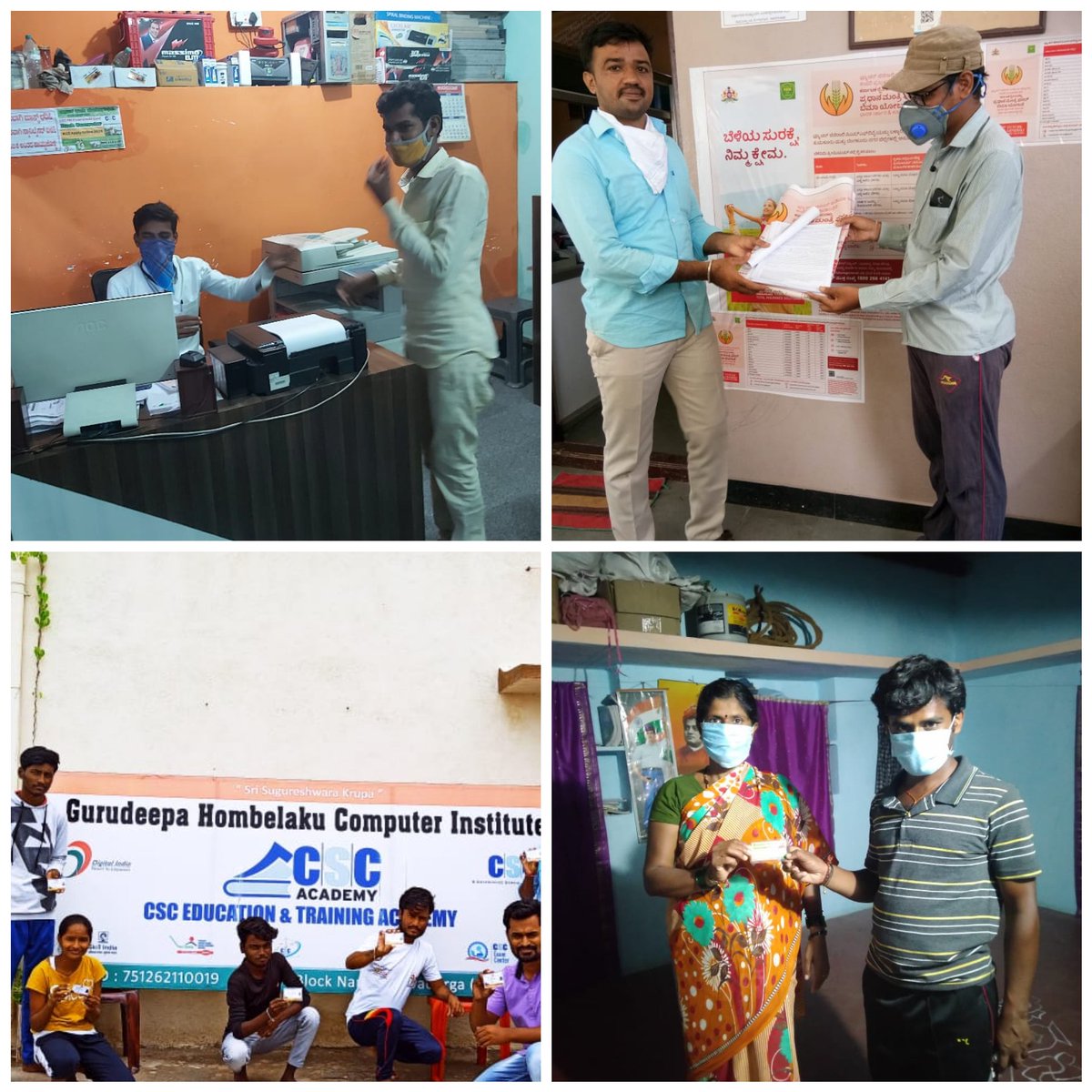 shrinivas6252's tweet photo. #CSCDiwas
#CSCAarogyaDiwas 
@CscKarnataka 
@CSCegov_ 
@CSCSPV_Health 
@anilsreddy123 
Vles delivering arogya card to citizens and registering health homeo  raichur dist Karnataka https://t.co/oT9UDidajV