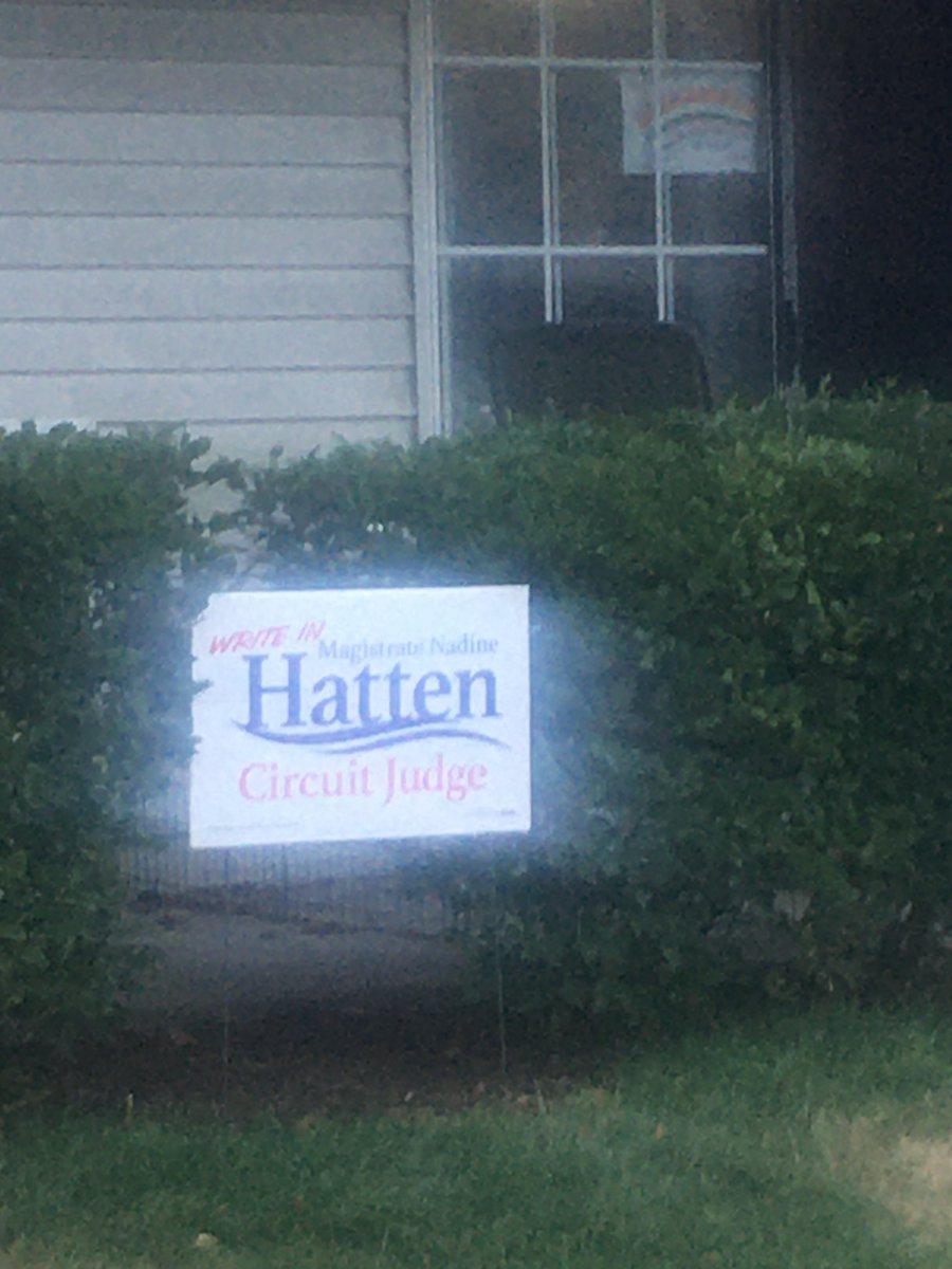 HattenForJudge's tweet image. The last shall be 1st. #use your pen to RAISE your voice.  #write in Nadine Hatten