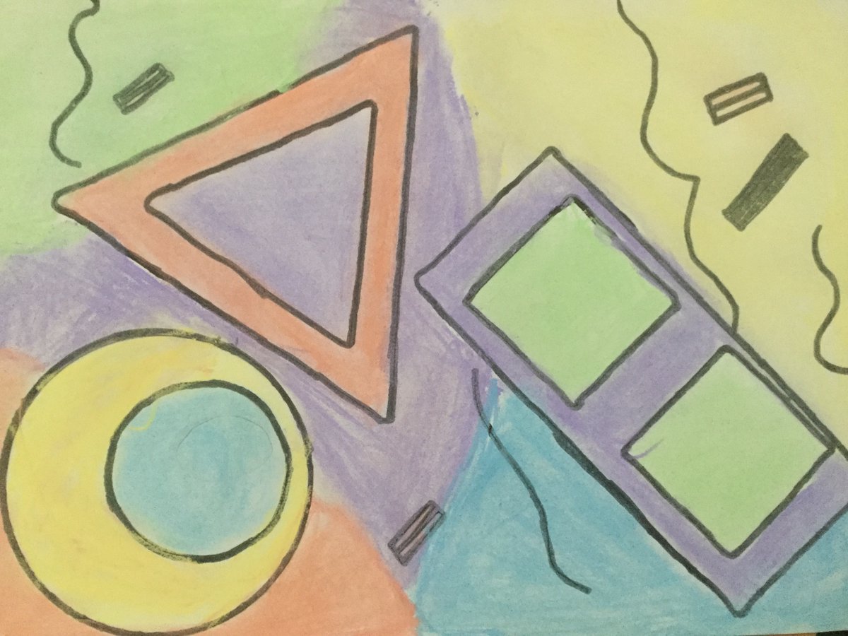 ColeshillHeath's tweet image. Quality Kandinsky inspired art work in 'Hubble Bubble'! @nfowles5 @MissLBoland @realartteam @cathiewhiting1 @dad07day @cebudd4