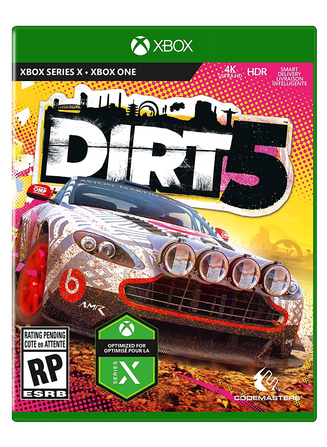 Wario64 on Twitter: "DiRT 5 box art. it's optimized for Series X ...