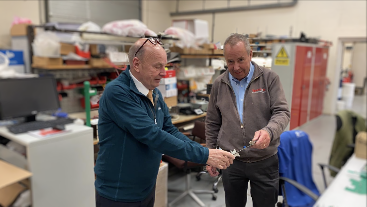 Genvolt's tweet photo. We had a very productive and inspiring meeting with Robert Brown from Specnow today, where we discussed further exciting opportunities for our collaboration in the electron beam welder markets.
#welding #highvoltage #ElectronBeam #EBeam #genvolt https://t.co/S8B8e3M9tz
