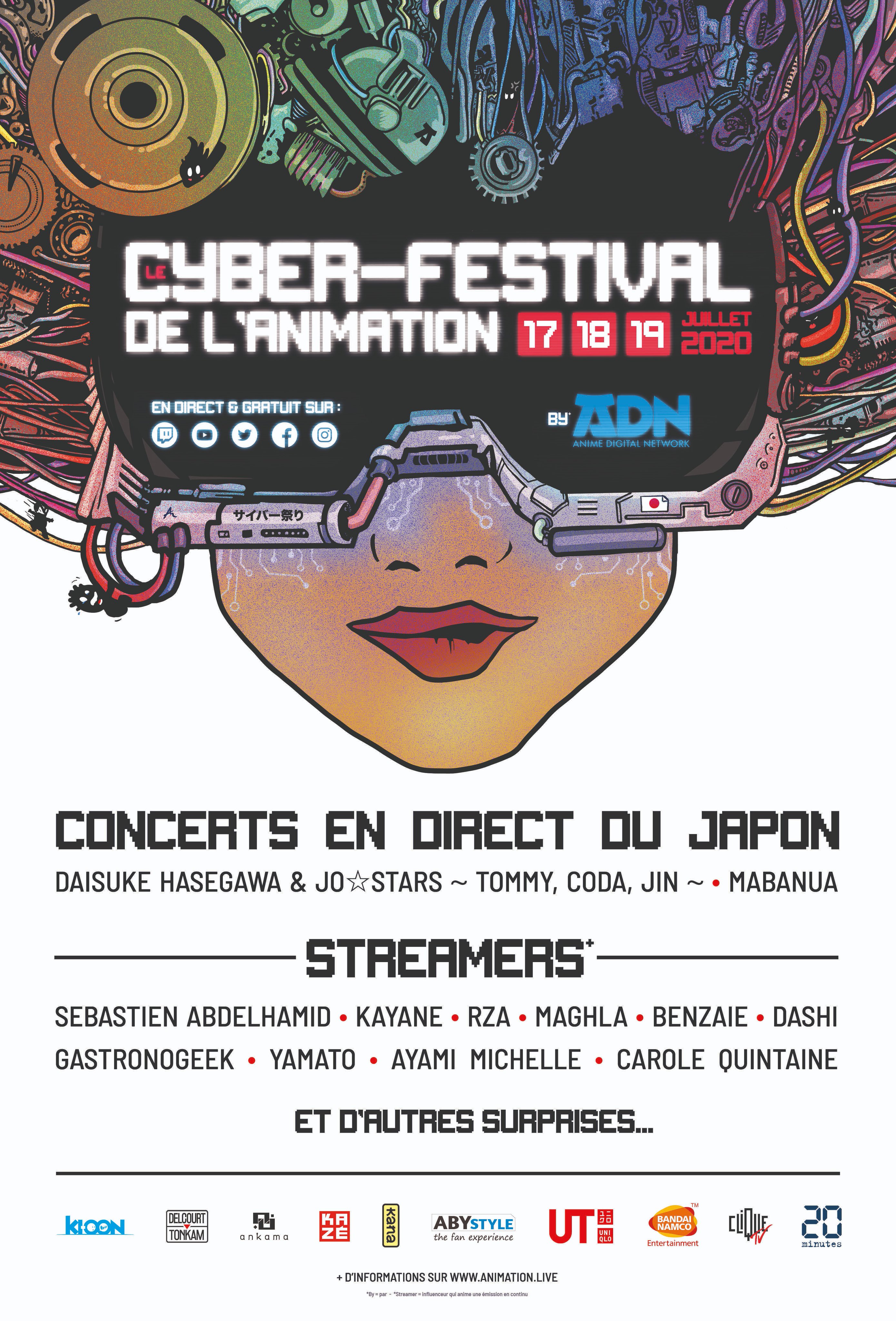 تويتر Anime Digital Network على تويتر Le Cyber Festival De L Animation Jo Stars Tommy Coda Jin Feat Daisuke Hasegawa Mabanua Carole Quintaine Kayane Sebastien Abdelhamid Yamato Maghla Benzaie Rza Gastronogeek Dashi Ayami Michelle