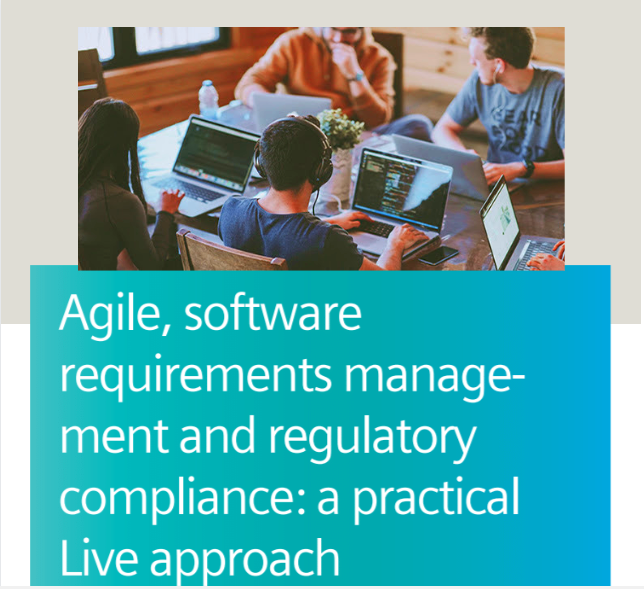 edadirect's tweet photo. How do you integrate your corporate processes and #regulatory compliance within your #agile #softwaredevelopment? Download this whitepaper to see how to maintain agility within demanding industries  https://t.co/9kG5P3IOYn

#ALM #softwarecycle #traceability #hybridAgileWaterfall https://t.co/zL8twQR0T0