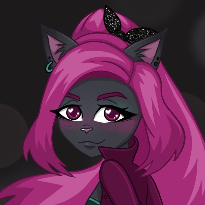 strawbghostart's tweet photo. Catty Noir drawn in my own style🖤💕
#monsterhigh #monsterhighdolls #monsterhighart #monsterhighdrawing #monsterhighfanart #fanart #cattynoir #catty #cat #popstar #pink #digitalart #digitalillustration #digitaldrawing #art #artist #drawing #illustration https://t.co/EJNQFIV2lR