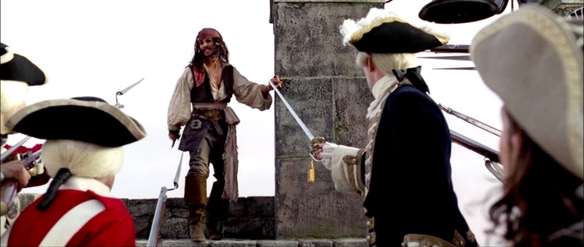 "you will always remember this as the day that you almost caught captain jack sparrow" and its variantsCurse of the Black Pearl // Dead Man's Chest