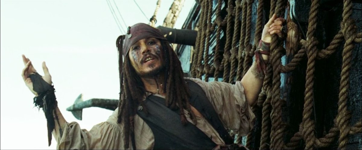 "you will always remember this as the day that you almost caught captain jack sparrow" and its variantsCurse of the Black Pearl // Dead Man's Chest