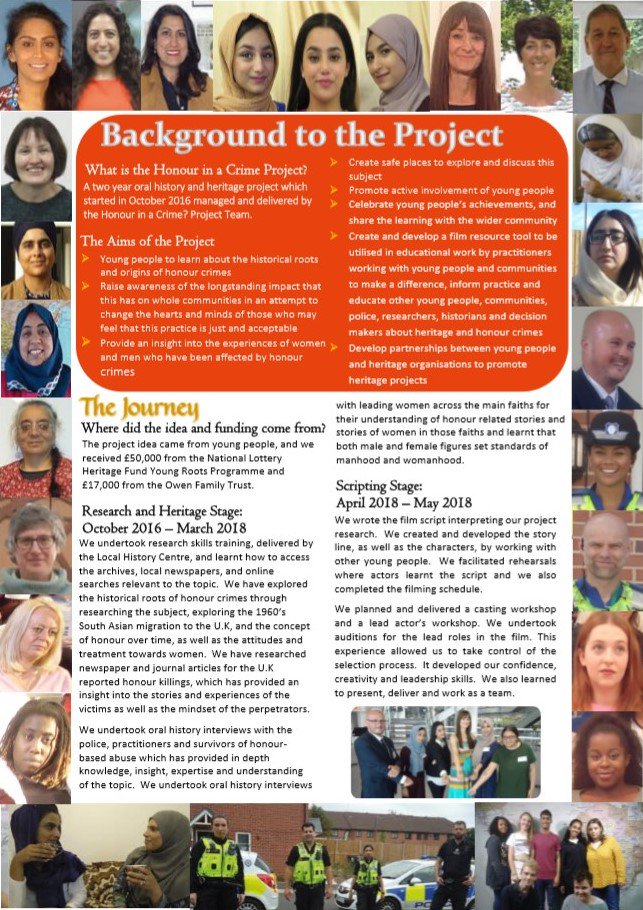 Darla_YouthCntr's tweet photo. #HonourBasedAbuse seriously impacts on many young people's lives! It knows no boundaries! Our aim is to support our Project Team of young women to #raiseawareness of #HBA &amp; challenge oppressive practice! #honourinacrime #daddyslittleizzat @wmpsentinel #stopforcedmarriage https://t.co/KVq6BPPZmi