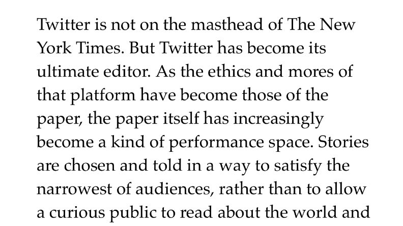 Gabe Schneider On Twitter Bari Weiss Is Resigning From The Nyt In Her Resignation Letter She Says She Faced A Hostile Work Environment Not Once Does She Explain Who She S Disagreeing With