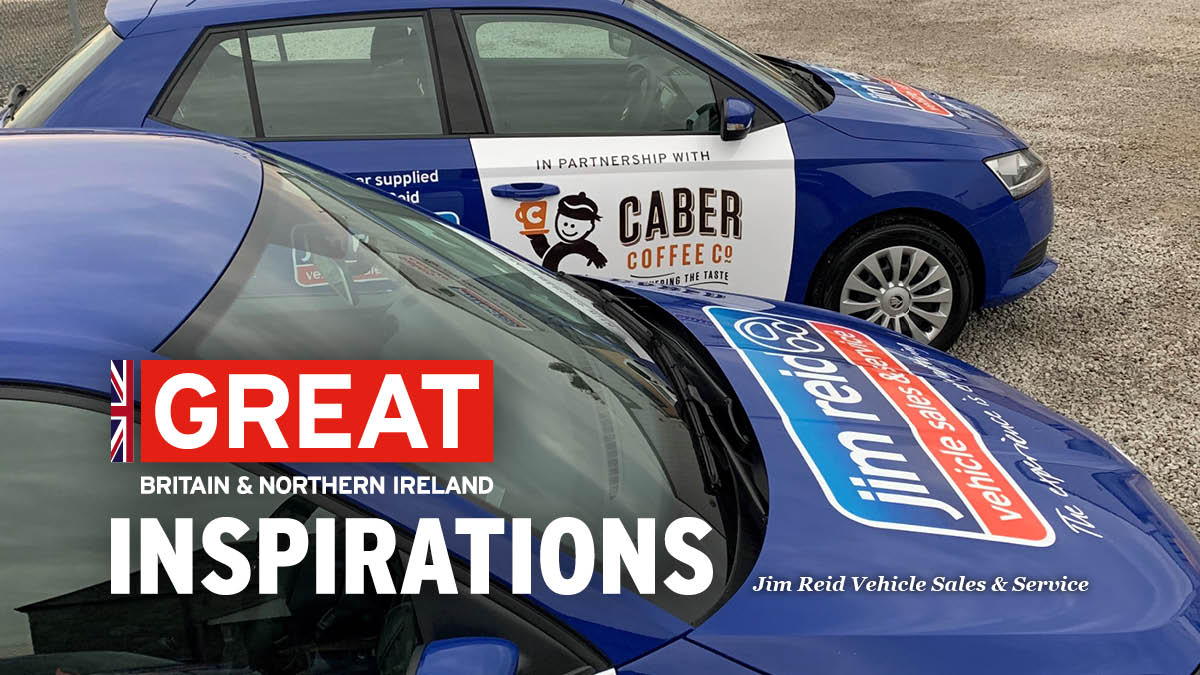 Lifting spirits. <a href="/jimreidvehicle/">JimReidVehicleSales</a> loaned three cars to the North East Rider Volunteers Scotland, who have been giving lifts to NHS staff who cannot use public transport get to work. 🚗

Discover more #GREATInspirations: bit.ly/3fXTo0m