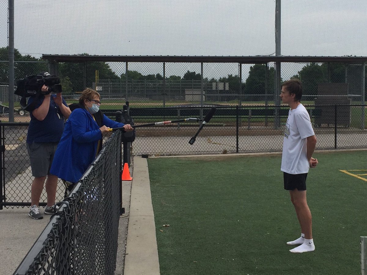 STAsaints_TF_XC's tweet image. Check out the Saints on @kmbc news tonight at 6 and 10 for an update on how these kids are trying to stay safe while preparing for their next season. Thank you @karenkornacki for the story!