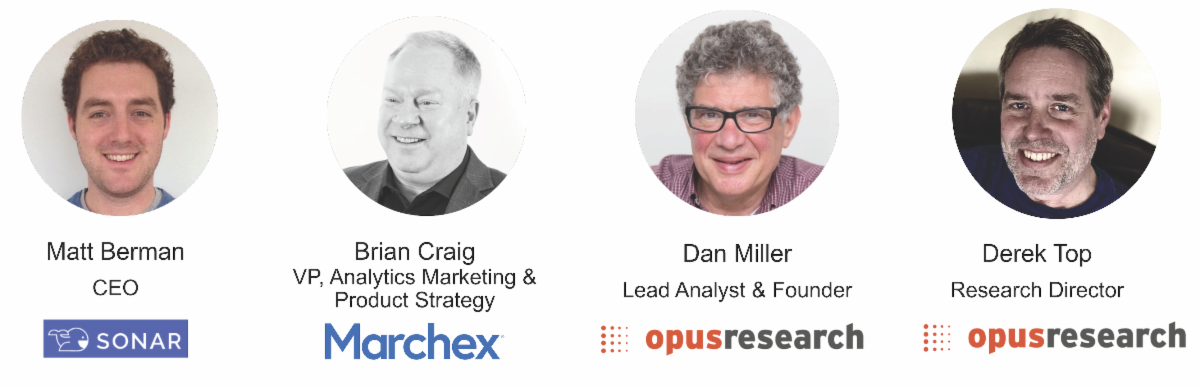 opusresearch's tweet photo. Webinar: How automation and text messaging impact sales and conversational analytics #ConvComm #AI #SMS @dnm54 @Marchex https://t.co/Cz4SZSrUhE https://t.co/W5A5kgye30
