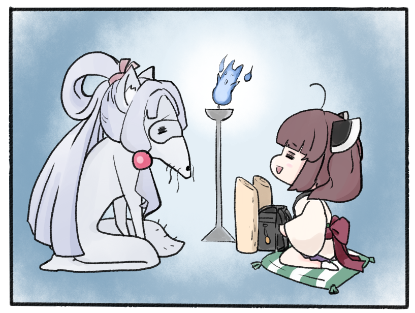 S Ami Staff 柴田亜美先生の自画像 今はヒョロ長いタヌキの印象が強いですが 実は90年代の頃はタコでした ツイレポ