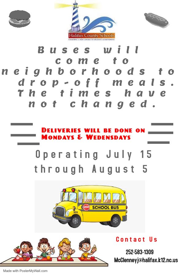 HalifaxRise's tweet photo. Update on Summer Meal Delivery..... @HalifaxRise
#HCS-COVID19Response 
#OurResponse https://t.co/MqCiNcW5pT