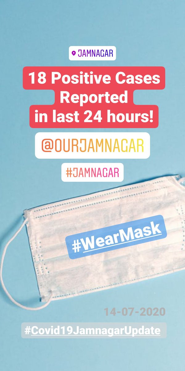 OurJamnagar's tweet photo. #COVID19JamnagarUpdate

😷 Most common symptoms:

👉 Fever
👉 Dry cough
👉 Tiredness

Be #CoronaWarriorsJamnagar 

#WearMask 
#WashYourHands 
#SocialDistancing
#Stayhome

#Jamnagar #OurJamnagar #COVID19 #IndiaFightsCoronavirus #JammagarCity #JammagarNews #JamnagarFightsCorona https://t.co/obGMYAJXJo