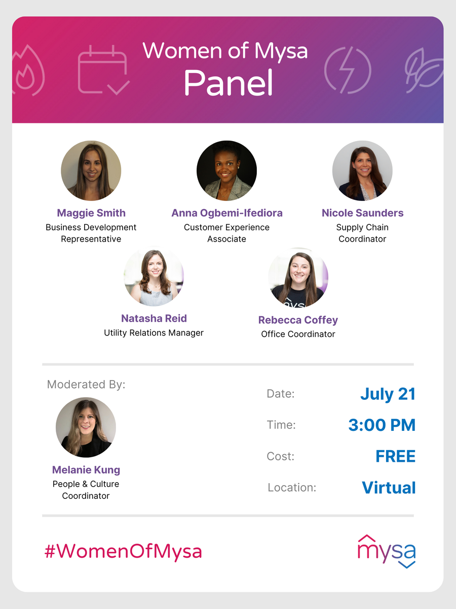 mbingle's tweet photo. I'm so excited to announce &amp; participate in the Women of Mysa Panel. Join us virtually on July 21 and July 22 as we share experiences throughout our careers and specific to the local tech industry.

Register through the link below:
https://t.co/1hDpQvAirk

#mysa #womenintech https://t.co/GKaFL8PzCh