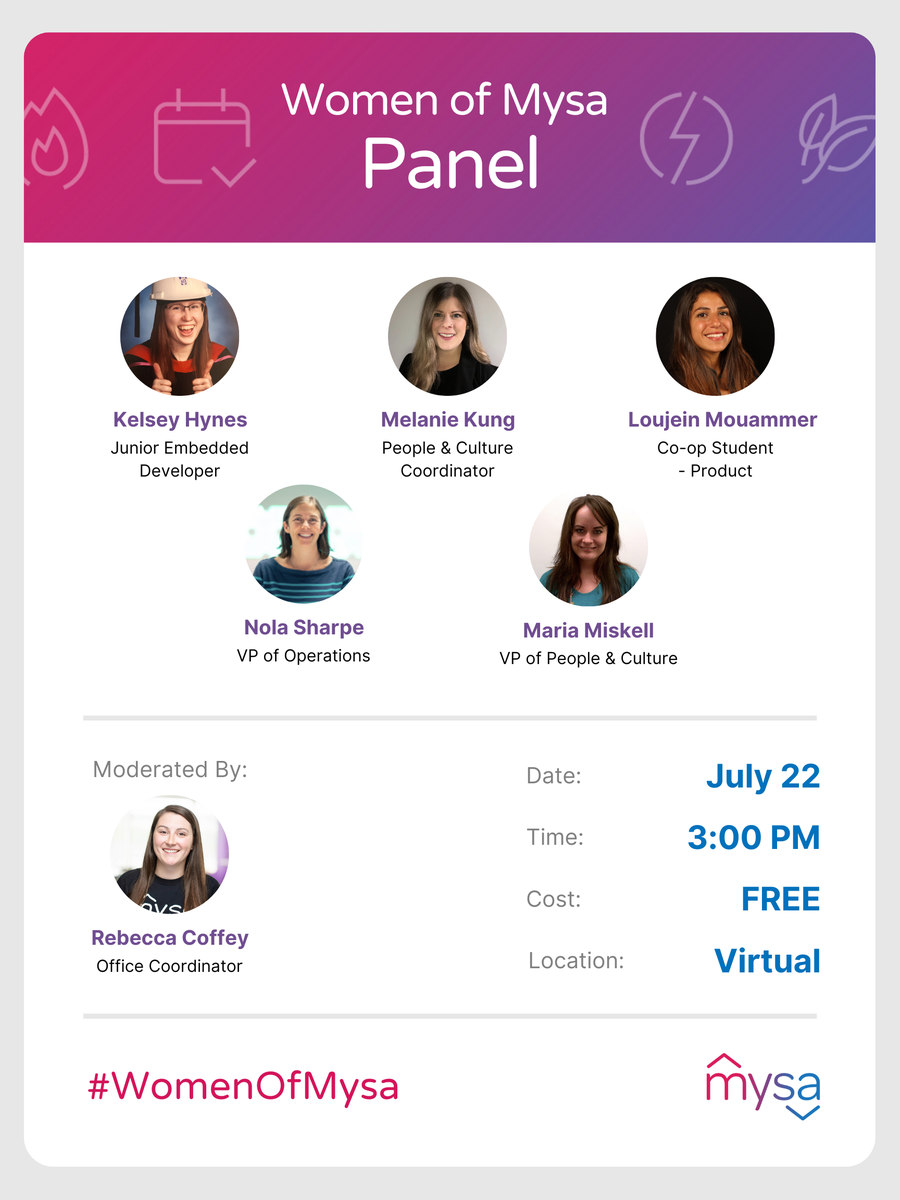 mbingle's tweet photo. I'm so excited to announce &amp; participate in the Women of Mysa Panel. Join us virtually on July 21 and July 22 as we share experiences throughout our careers and specific to the local tech industry.

Register through the link below:
https://t.co/1hDpQvAirk

#mysa #womenintech https://t.co/GKaFL8PzCh