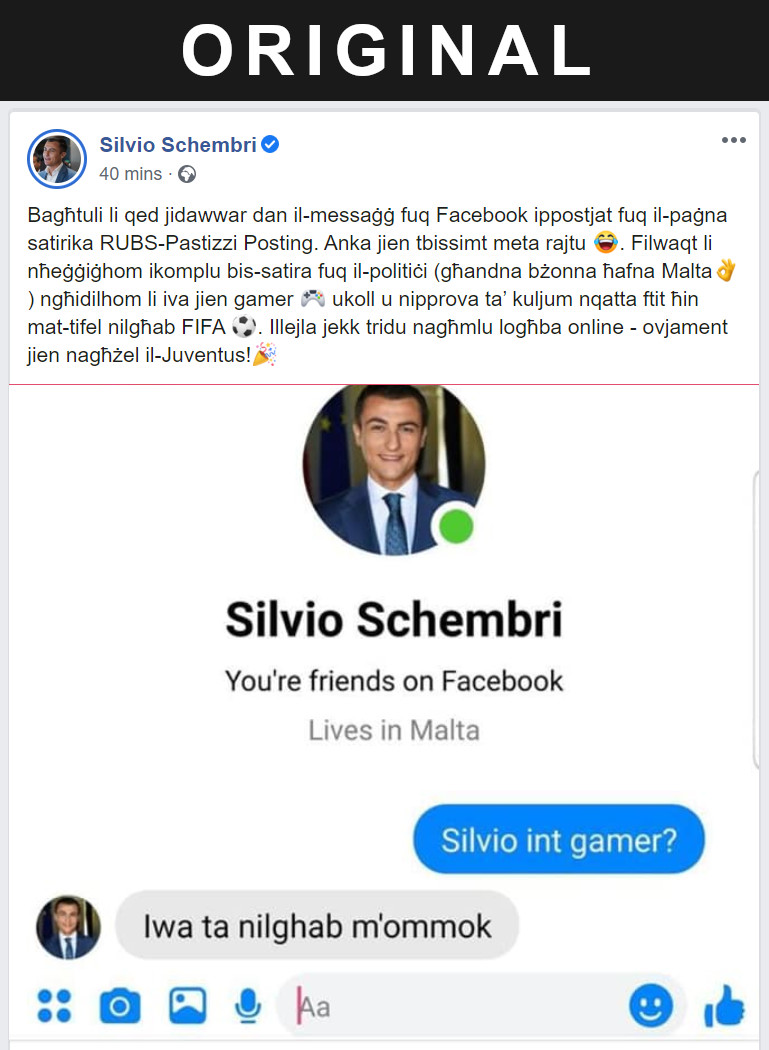 grandayy's tweet photo. Just wanted to share this Facebook post from the Economy Minister of Malta https://t.co/CkbIKCPmF2