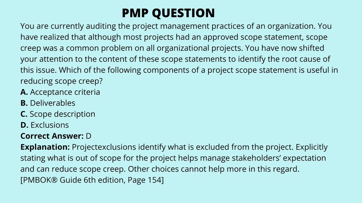 EllaJohnson1199's tweet photo. Question of the Day!
#PMPexamguidance #onlinePMPcertification #PMPcertificationpakistan #PMPcouseindiscounterate #PMPexamexperience2020 #PMPfromUSA #PMPtrainingPakistan #PMPcertifications #PMPclassandcertification #PMPcertificationrequirments https://t.co/uSI41BbLx6