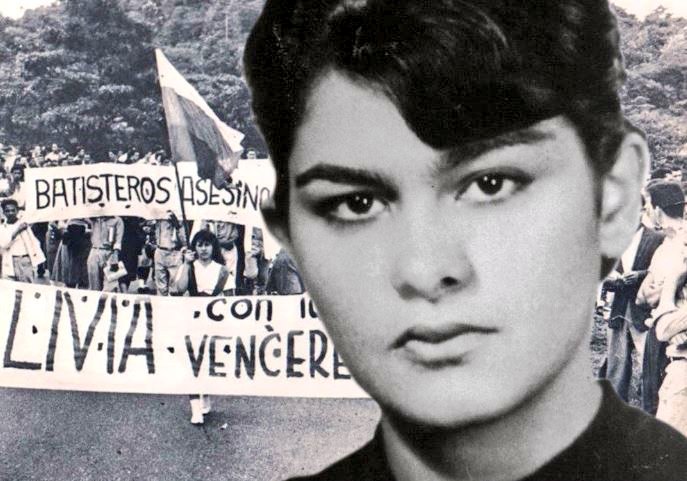 Mtulio21's tweet photo. Hoy conmemoramos los 79 años del natalicio de la heroína y mártir, Livia Gouverneur. Lideresa que con su espíritu combativo luchó por la construcción del Socialismo, convirtiendose en un ejemplo para nuestra Juventud Patriota. #LiviaVive
#PrevenciónEsVida https://t.co/lCMl9aTmNb