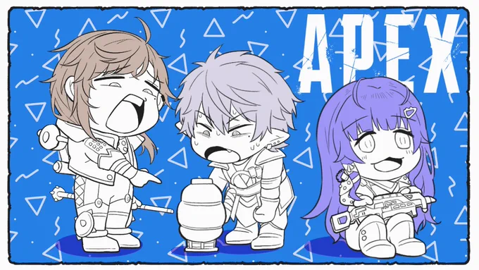 #デフォルメ絵を流してデフォルメ民を増やそう
数が無いから最近のばっかりだけど? 