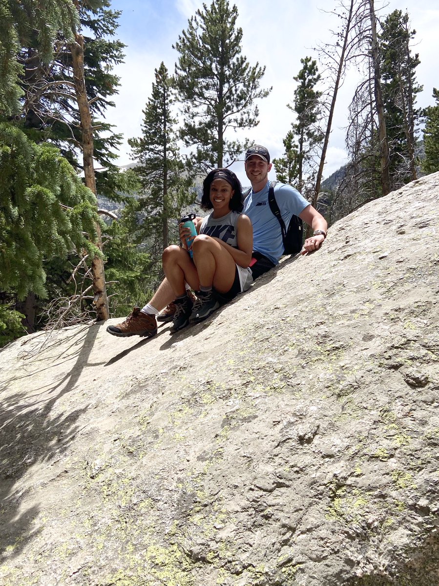 katrinabazzoli's tweet photo. Rocky Mountain National Park yesterday with the husband😍 Psalm 19:1 comes to mind 🙏🏾 https://t.co/L1ia2oPlSW
