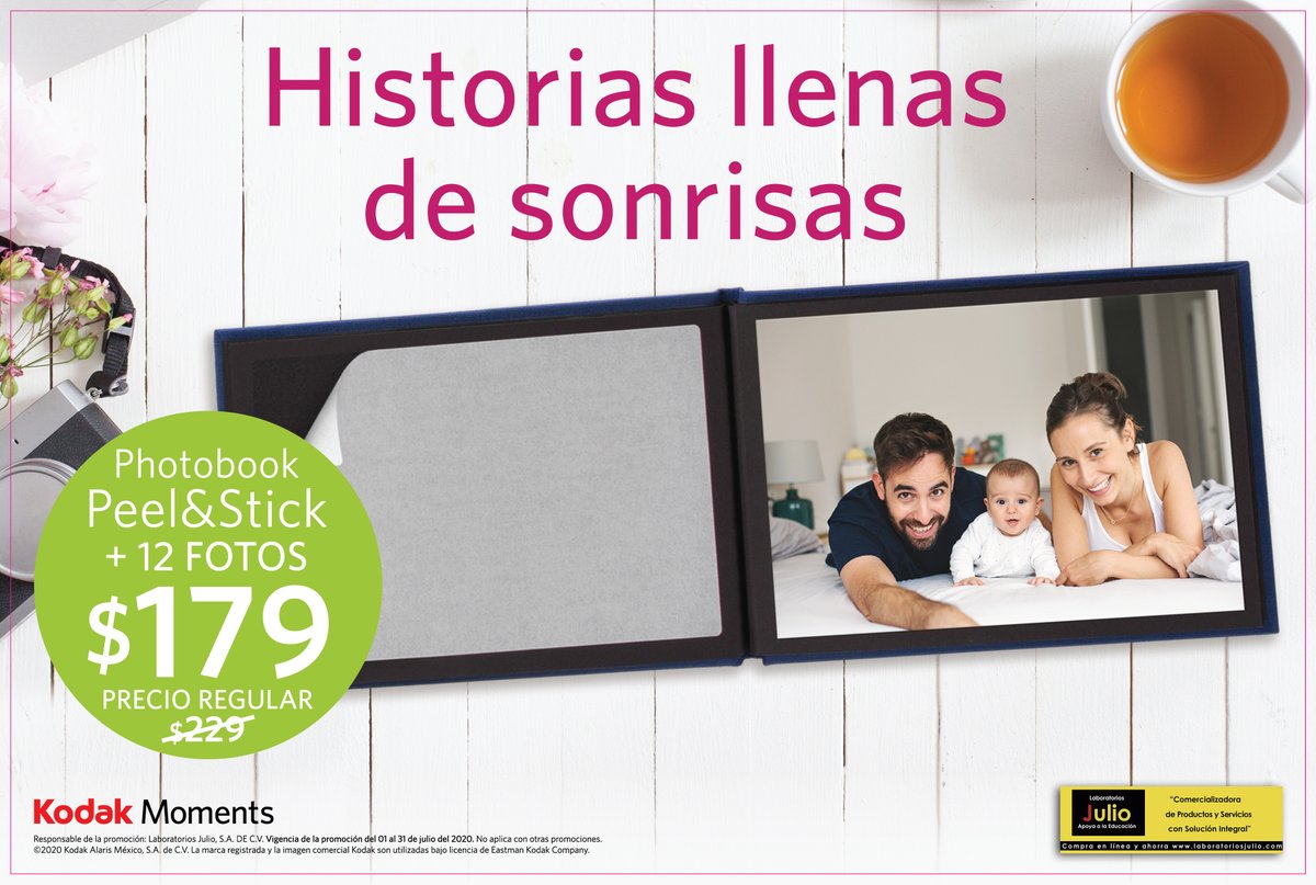 LaboratoriosJu1's tweet photo. Aprovecha las grandes promociones que @KodakMomentsUS  tiene para ti!
#LaboratoriosJulio #93Aniversario #KodakMomentsMx https://t.co/WvQh65pytE