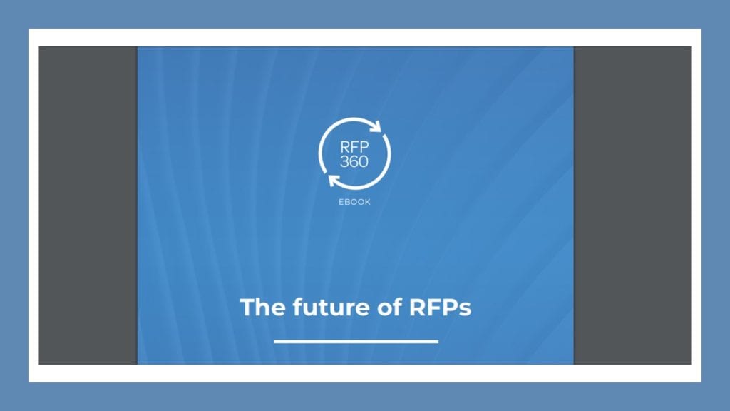 The Future of RFPs (RFP360 e-Book, Matthew Prinn Contributor) rfpag.com/rfp/the-future… #Legal #RFP #RFPAdvisoryGroup