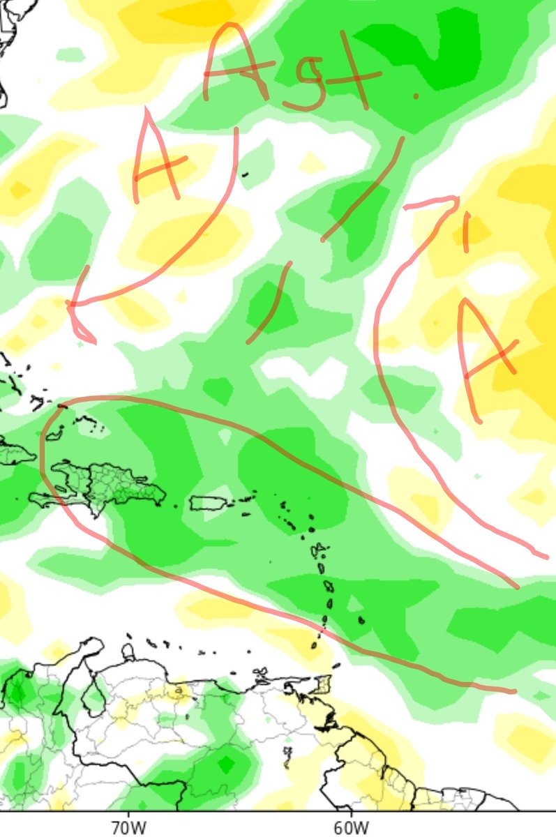 4Felipon's tweet photo. Éste es modelo CFSv2 del total de acumulación de presipitacion ⛈️ para los meses de agosto y septiembre 2020 ..... para el El Caribe ..... Este es un modelo es mensual tiene mucho margen de error ..... pero es un modelo de análisis que nosotros utilizamos .... https://t.co/9KUruiggzo