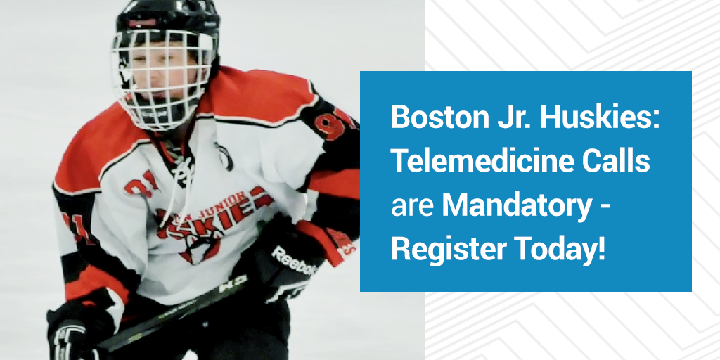 Neurosport247's tweet image. To comply with "stay at home" protocols, NeuroSport™ offers the first phase of our concussion online! Boston Junior Huskies, register for a mandatory telemedicine call at: ow.ly/ilDX50Axbjr #concussionrecovery #concussiontesting #Neurosport247