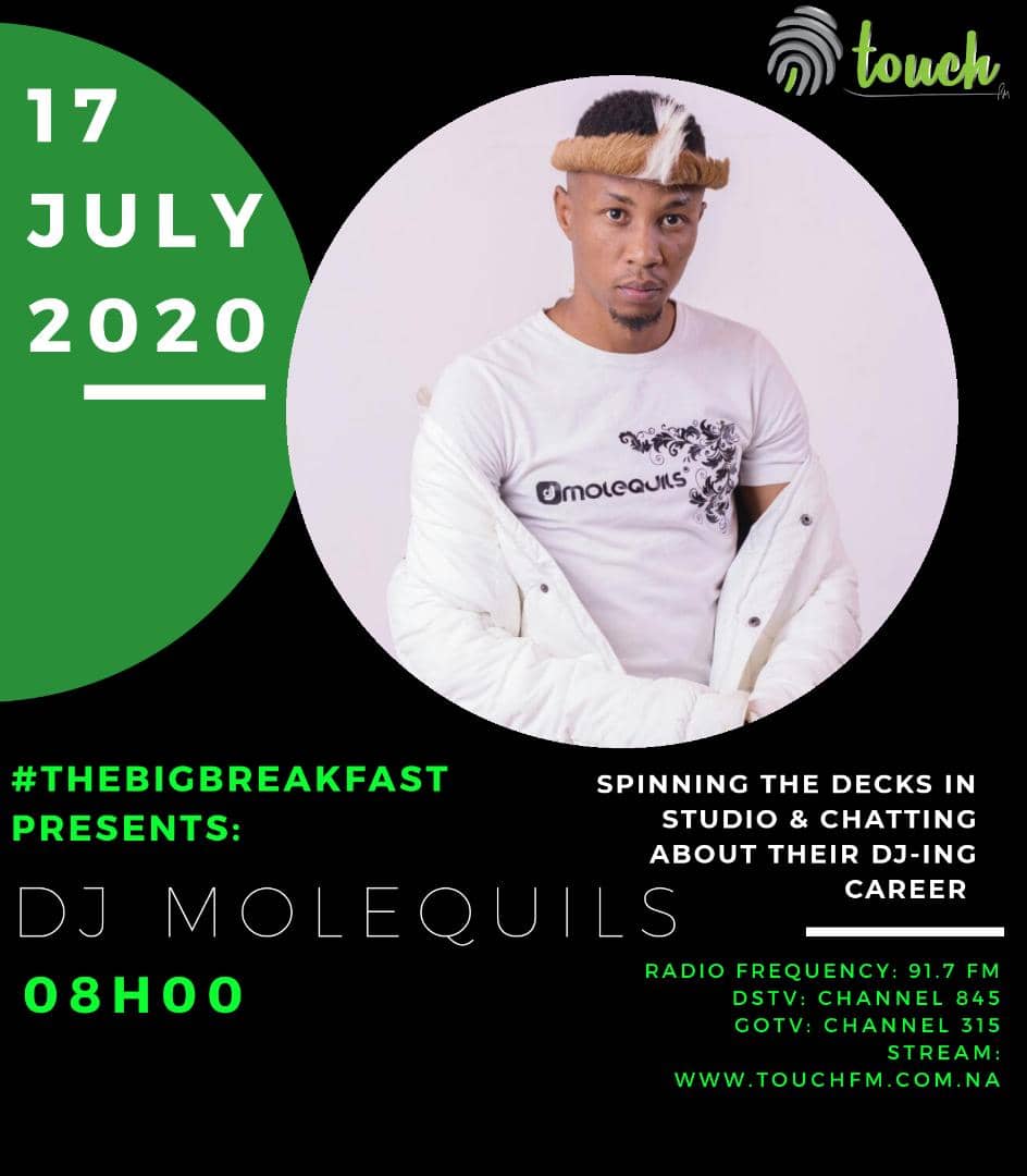 MolequilsDj_'s tweet photo. Friday: #TheBigBreakfast #Touchfm Live Mixing.
Saturday: Funky Fest @funkylabSocial Live Performance!
#Lekau #Xavatha #Namibia https://t.co/9YHW0l75Ev