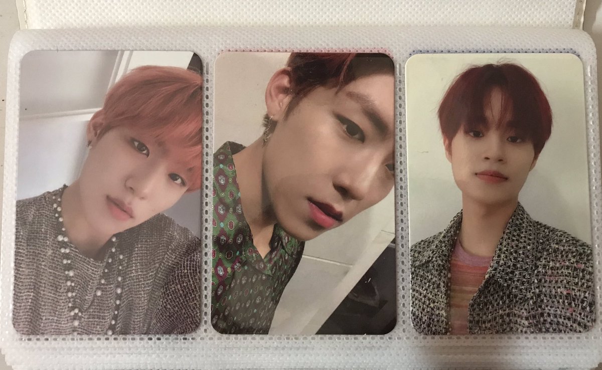 lilaceunsang's tweet photo. HELP RT ‼️
[WTS] AB6IX B:COMPLETE PHOTOCARDS 
- Woojin (2)
- Daehwi 
- Donghyun 

RM 20 each ‼️ Postage RM 5 ‼️ Buy more can reduce price ‼️
#ab6ix https://t.co/qX8dtQ9Ias