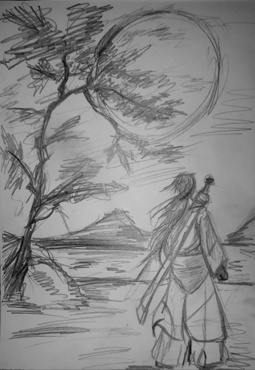 R0Hara's tweet photo. Traditional Art. https://t.co/X3PclsK0Q8