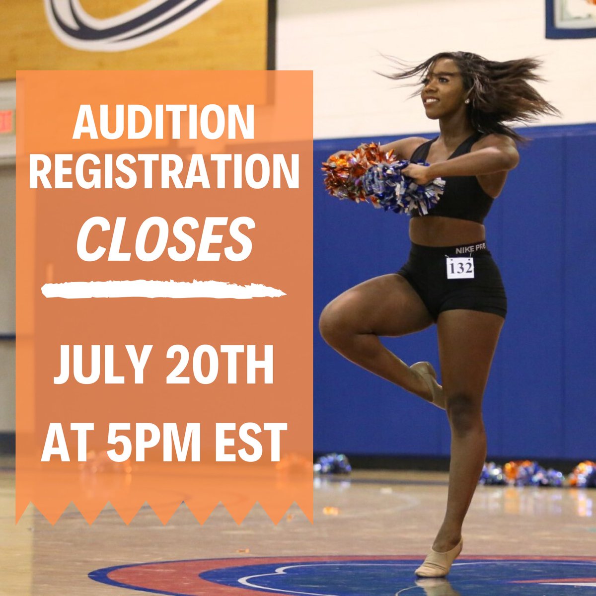 ‼️Reminder‼️ Registration closes July 20th @ 5pm EST ➡️ make sure all parts of the packet are completed and sent in together! #GoGators