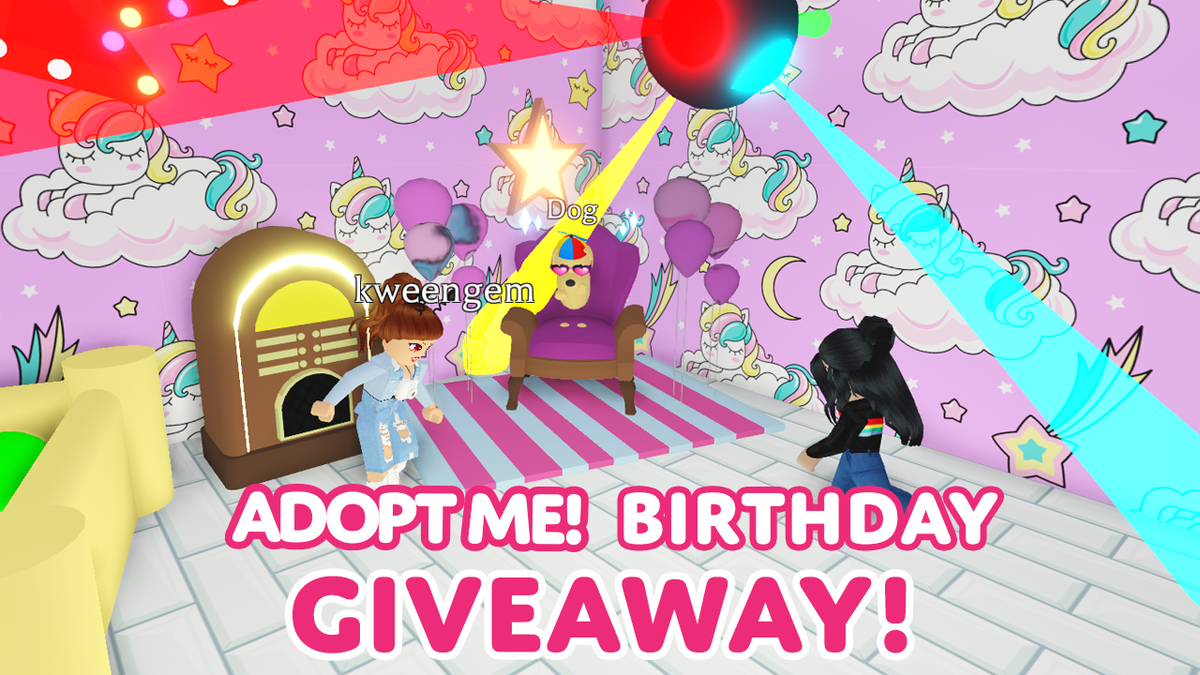 Adopt Me On Twitter Adopt Me Was Created 3 Years Ago Today Retweet This Post And Reply With Happy Birthday Adopt Me And Your Roblox Username For A Chance To Win - roblox twitter codes adopt me