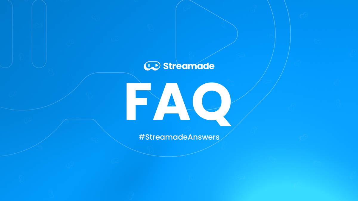 streamade's tweet photo. 🌠You probably have a lot of questions!

We would like to answer them!

Post your questions by using #StreamadeAnswers 🌠 https://t.co/FVQtplMEcy