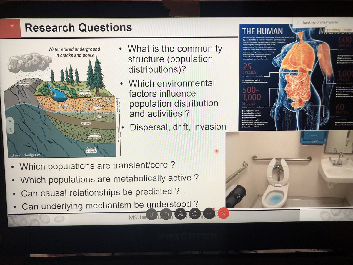 HKNVee's tweet photo. Matthew Fields on polymicrobial biofilm communities with a focus on microbial assembly/organisation and activity.
#MBVM2020 #Biofilm https://t.co/O6FnBx9OFu