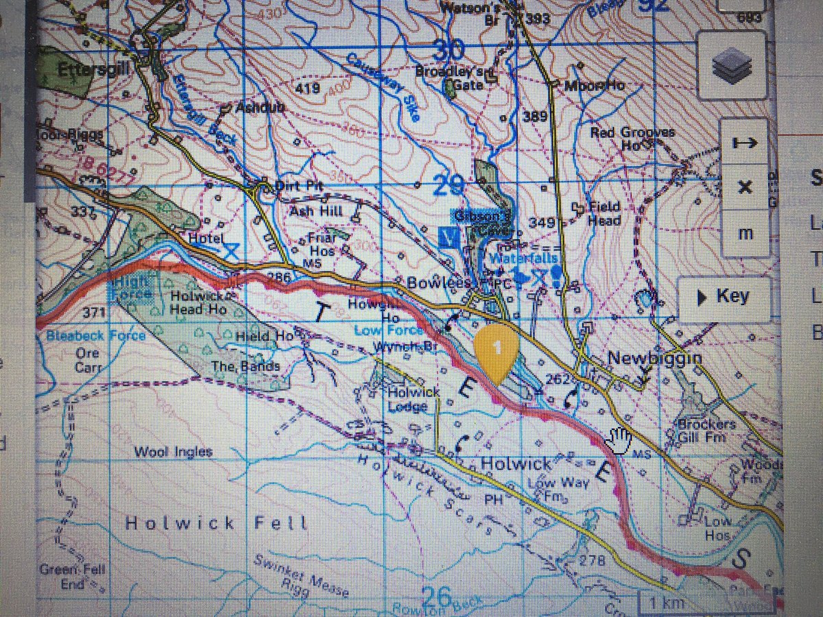 The ultra running legend John Kelly is approaching Low Force now! He’s attempting to break the Fastest Known Time on the <a href="/pennine_way/">Pennine Way</a> (2days17hours20mins) and he’s flying through the #NorthPenninesAONB track him here: live.opentracking.co.uk/johnpennines20/