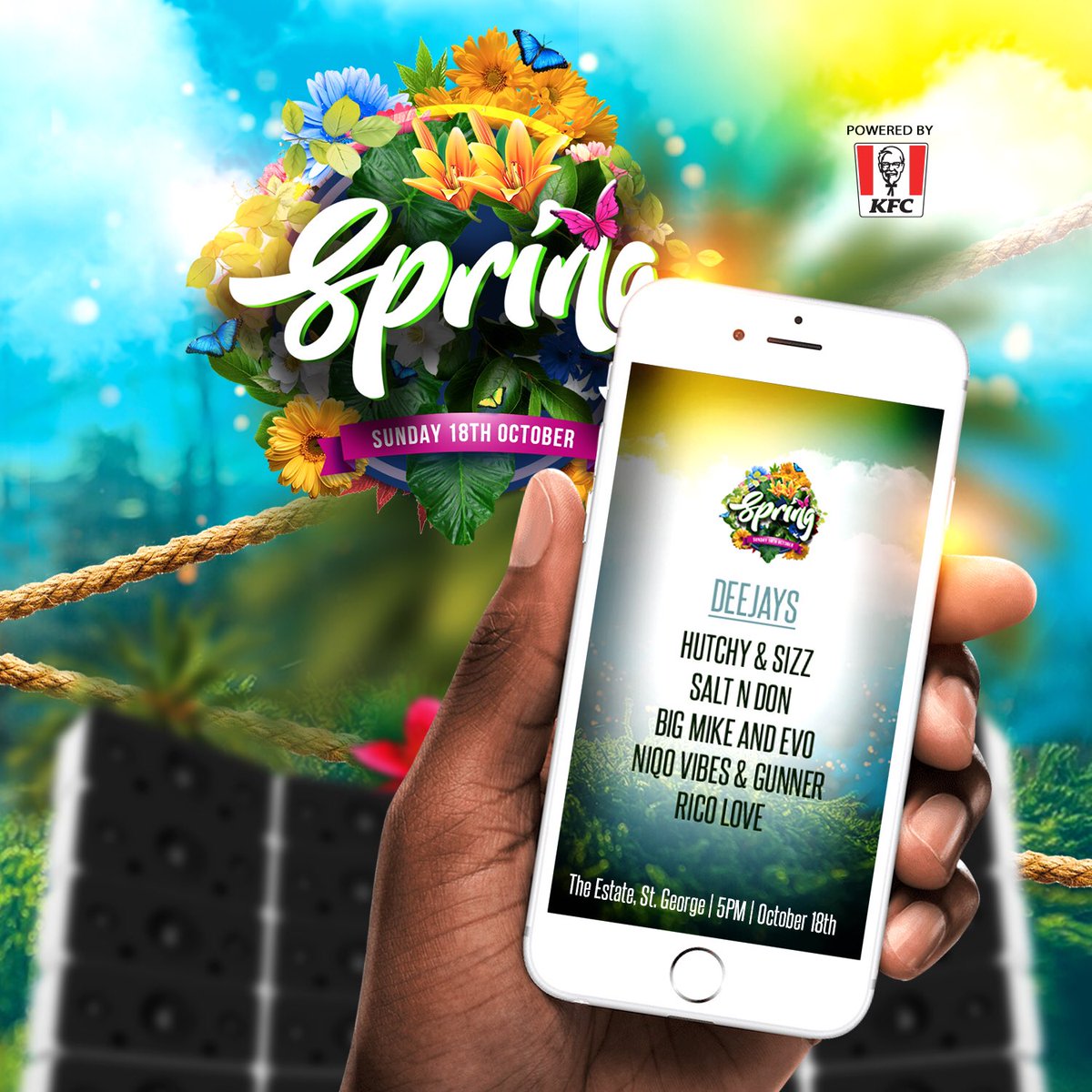Ru4artwork's tweet image. #SpringForFall still got a good decent dj lineup pt.2