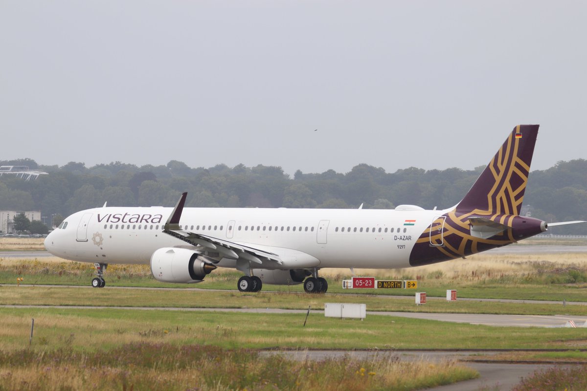 Tobias_Gudat's tweet photo. #A321nx @airvistara  #vistara VT-TVA Acceptance flight https://t.co/qbVHDKIwIr