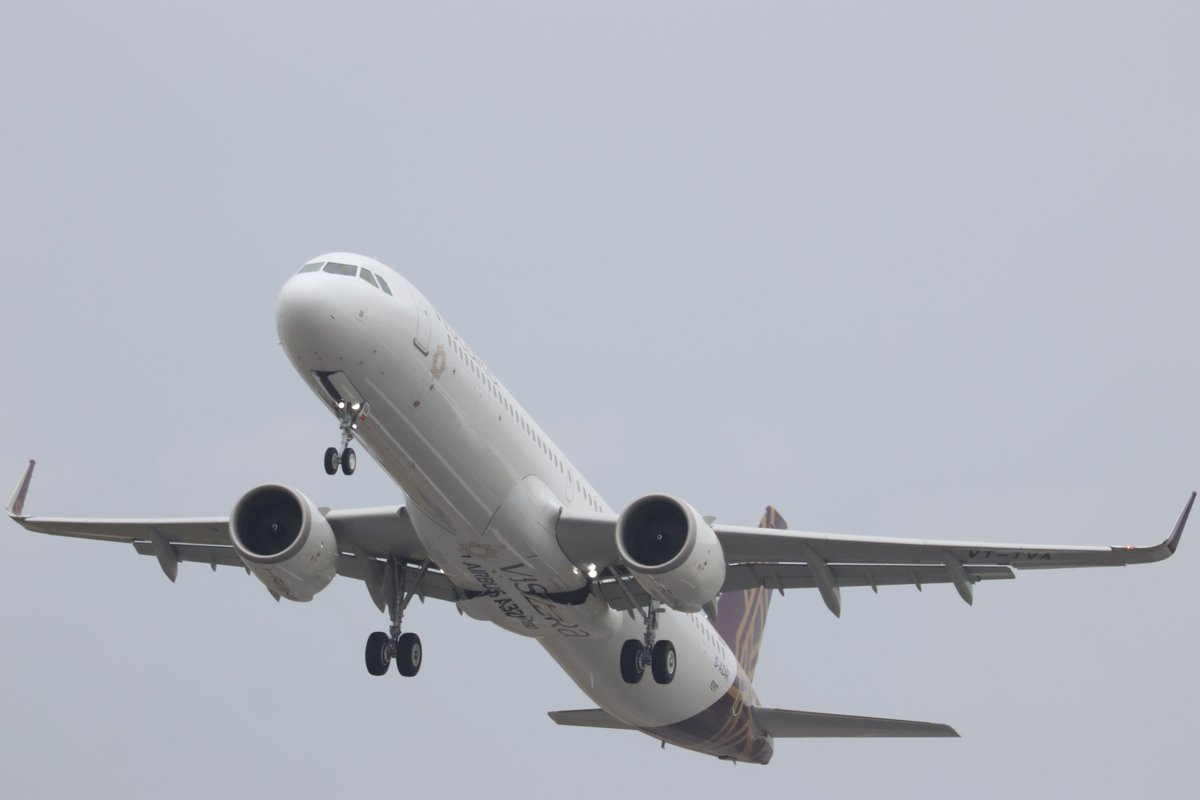 Tobias_Gudat's tweet photo. #A321nx @airvistara  #vistara VT-TVA Acceptance flight https://t.co/qbVHDKIwIr