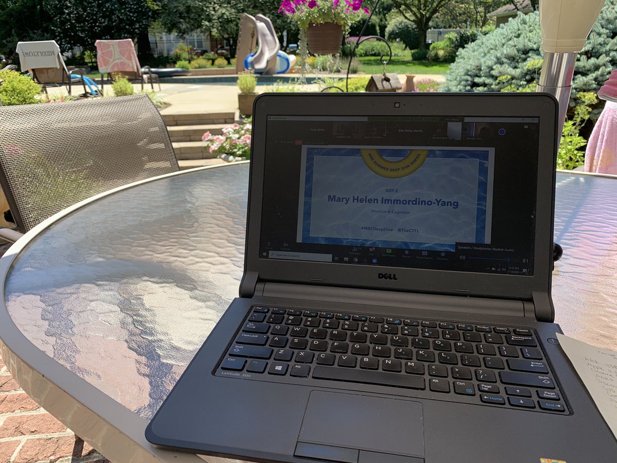 ktbittle's tweet image. Starting day 2 of the #MBEDeepDive poolside today!  Truly enjoyed yesterday and am excited about today and the rest of the week!:)