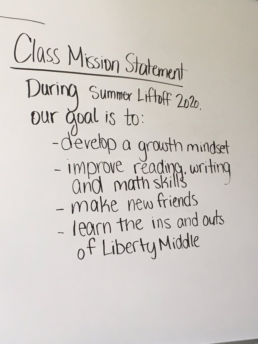 mrssadeclay's tweet photo. My summer students have big goals! #lmsisthebest @LMSLibertyPride https://t.co/6EAmOSw1jT
