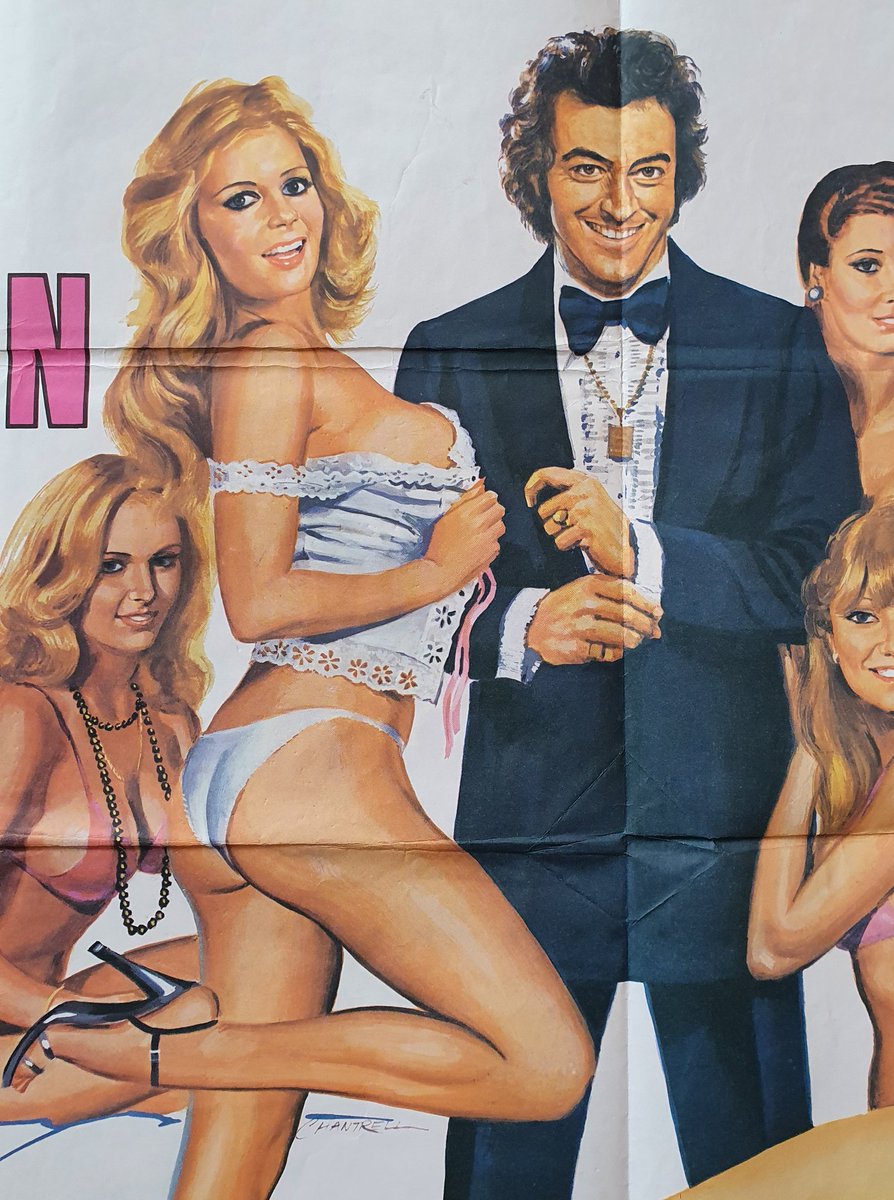 millingtonmary's tweet photo. Mary on the poster for the X-rated #ConfessionsFromTheDavidGalaxyAffair (1979) with Alan Lake. Great artwork by #TomChantrell. https://t.co/oe0hbc4TH1