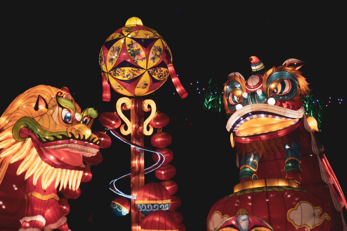 Gonna start up a thread from the Asian lantern festival