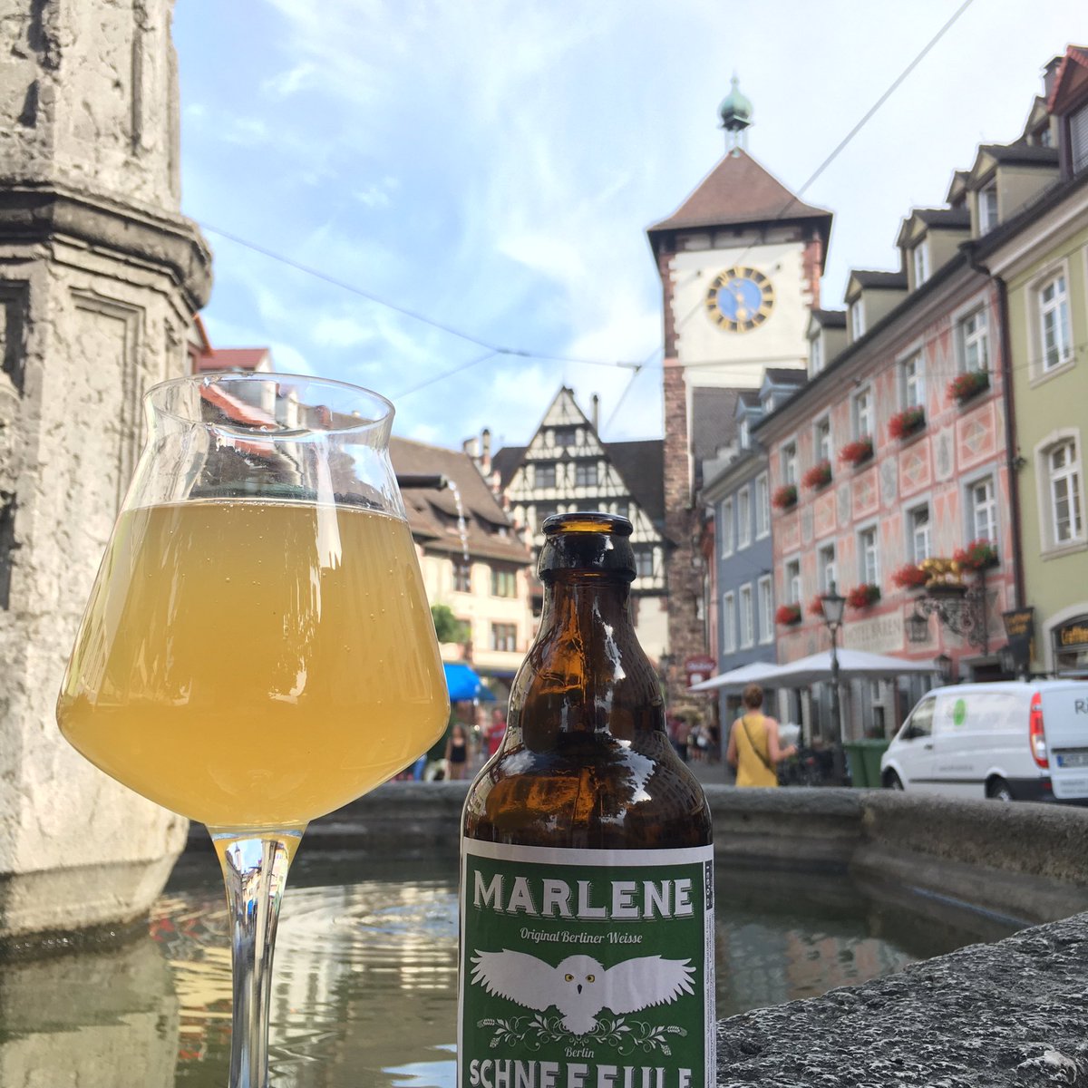 Am Brunnen vor dem Tore ... Urlaub #Mood #Freiburg #Cheers