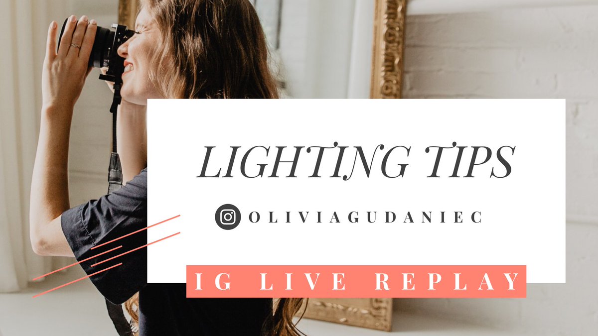 OliviaGudaniec's tweet photo. 🎬 New to YouTube &amp; video creation? Well I teamed up with a friend of mine &amp; we’re giving you a step by step process on how to light your videos! Click here to watch: https://t.co/k3ilFH7leK #TheOliviaGShow #Video101 #YouTubeTips https://t.co/pBcmOSVkuy